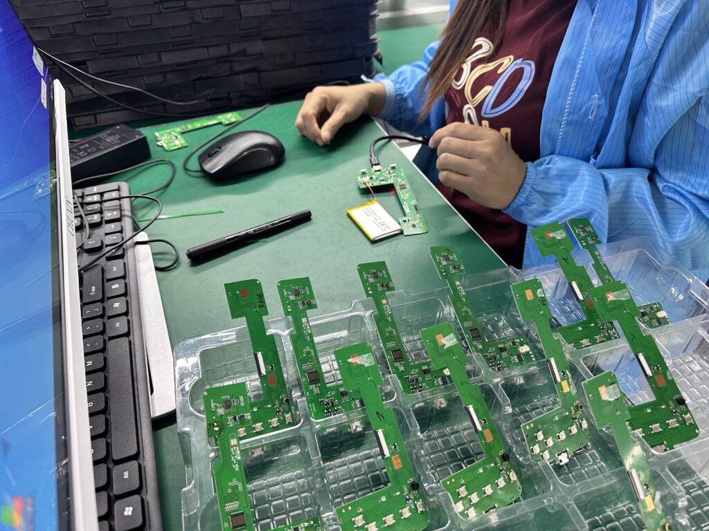 Circuit-board testing at ANHONG