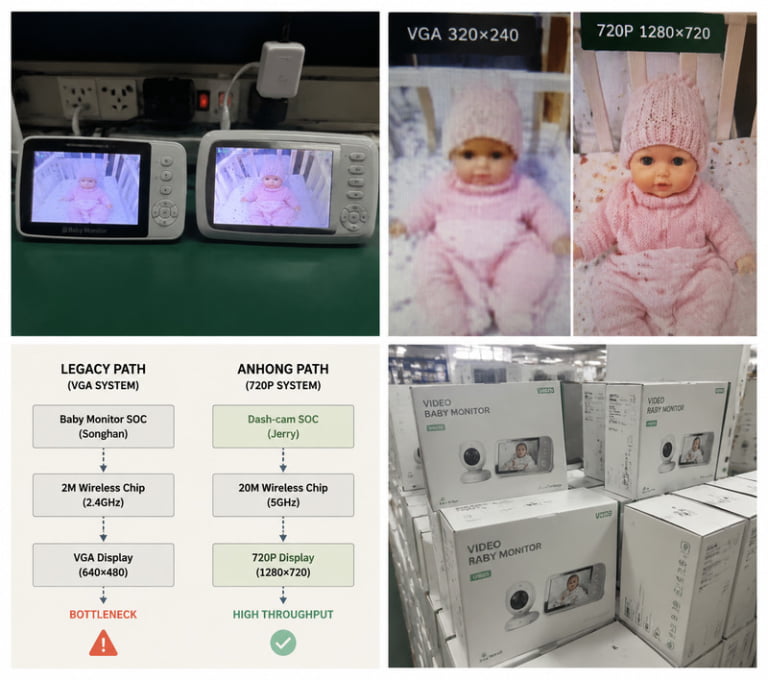 Why Does Your Baby Monitor Still Look Like a 2005 Webcam? (It’s Not the Sensor — It’s the Chip)