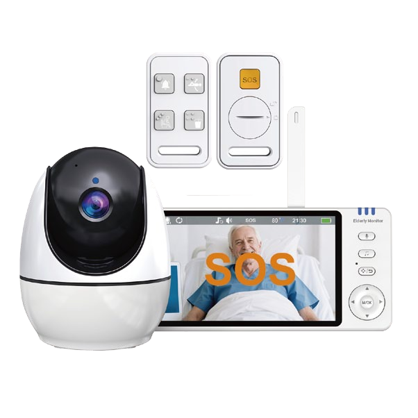 ABM520 5-Inch 720P 2.4GHz Elderly Video Monitor