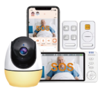 ABM520S 5-Inch 720P Screen + App Elderly Video Monitor view 1