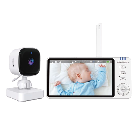 ABM590 5-Inch 720P 2.4GHz Video Baby Monitor