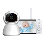 ABM700 5-Inch 720P PTZ 2.4GHz Video Baby Monitor view 1