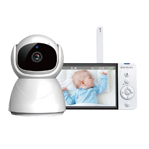 ABM700 5-Inch 720P PTZ 2.4GHz Video Baby Monitor