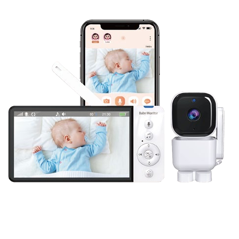 ABM720S 5-Inch 1080P Screen + App Baby Monitor