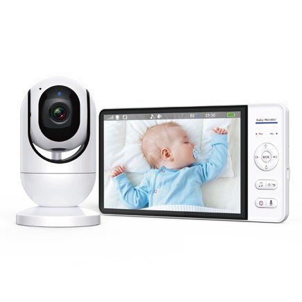 ABM780 7-Inch 720P 2.4GHz Video Baby Monitor