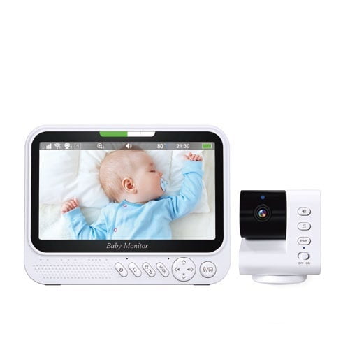 ABM790 7-Inch 720P 2.4GHz Video Baby Monitor