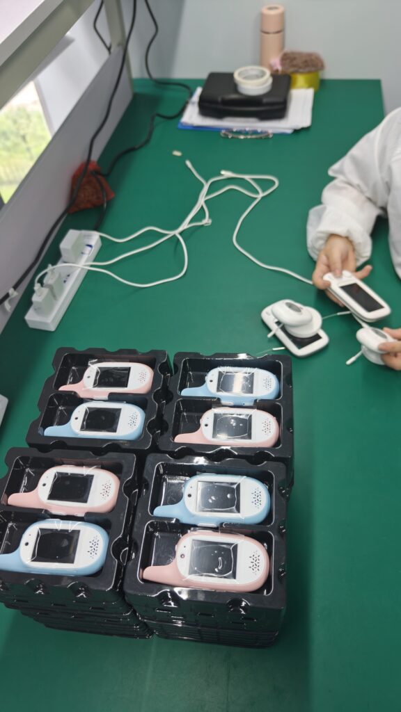 ANHONG product test station used during OEM project validation