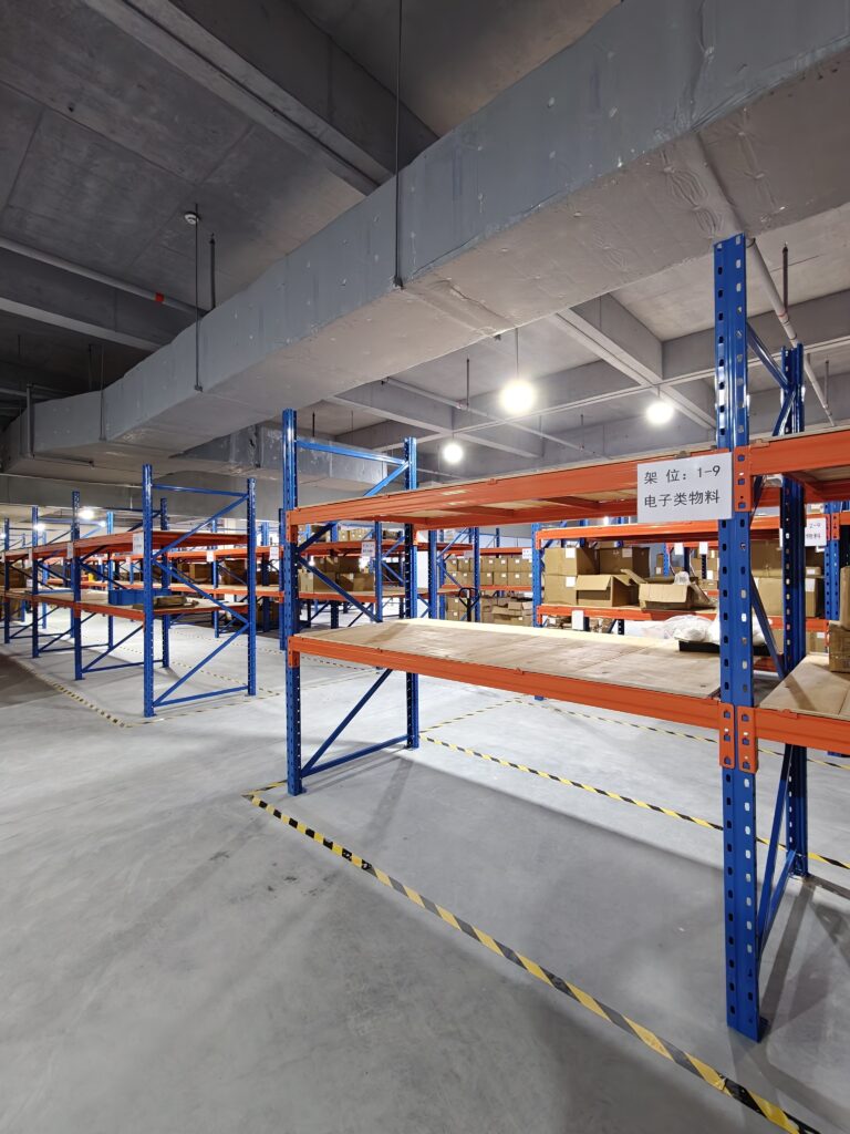 Wide view of ANHONG warehouse capacity and inventory planning