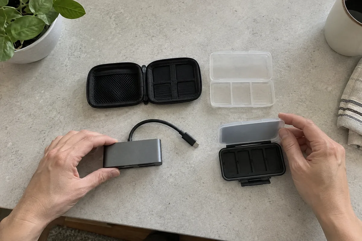 Sorting storage compatibility questions in an editorial scene